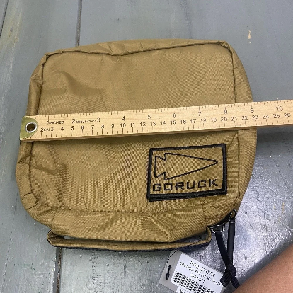 GoRuck gr2 Field Pocket XPAC Slick Coyote Brown Rare New With Tags